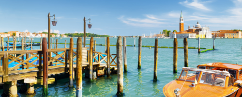 Steiger met boten in Caorle - Lavidatravel.nl